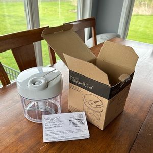 Pampered Chef Manual Food Processor